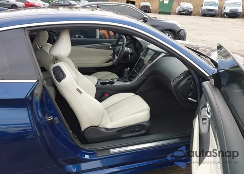 2017 Infiniti Q60 3.0T Premium from USA, damaged, VIN JN1EV7EL8HM551867